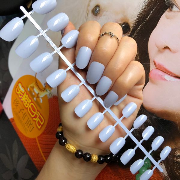 false nails uv gel cover candy milk light purple shiny round head nail tips full wrap polish faux ongles diy, Red;gold 
false nails uv gel cover candy milk light purple shiny round head nail tips full wrap polish faux ongles diy, Red;gold