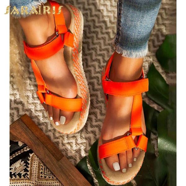 sarairis 2020 big size 43 hook&loop summer sandals woman shoes comfortable wholesale fashion shoes lady sandals, Black
sarairis 2020 big size 43 hook&loop summer sandals woman shoes comfortable wholesale fashion shoes lady sandals, Black
