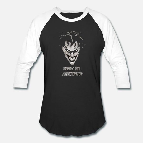 joker why so serious t shirt men character с коротким рукавом s-xxxl формальное известный дышащий весна осень оригинал рубашка
joker why so serious t shirt men character с коротким рукавом s-xxxl формальное известный дышащий весна осень оригинал рубашка