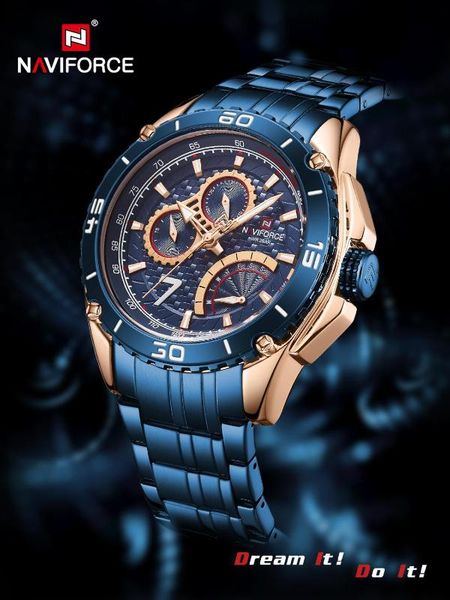 2020 naviforce sport watch men waterproof wristwatch orologio quarzo relogio masculino, Slivery;brown
2020 naviforce sport watch men waterproof wristwatch orologio quarzo relogio masculino, Slivery;brown