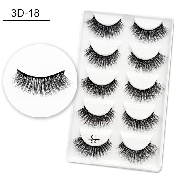 false eyelashes 5 pairs 3d mink lashes natural long dramatic volume fake extension silk tools
false eyelashes 5 pairs 3d mink lashes natural long dramatic volume fake extension silk tools