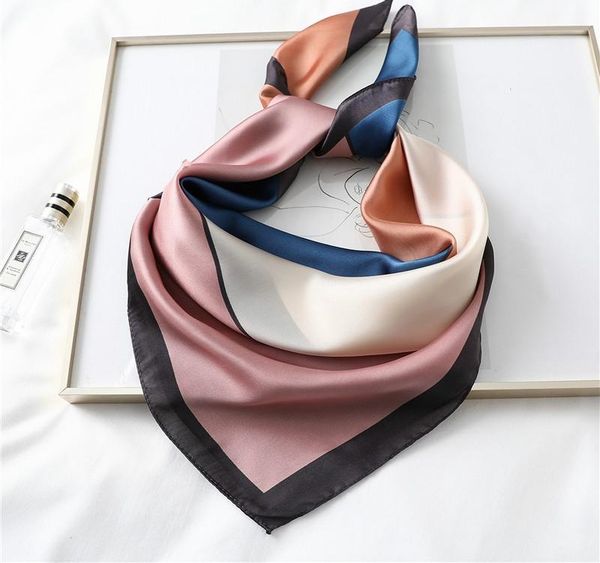designer scarf women silk scarf square neck shawls foulard lady pashmina solid geometric bandana hair band kerchief, Blue;gray
designer scarf women silk scarf square neck shawls foulard lady pashmina solid geometric bandana hair band kerchief, Blue;gray