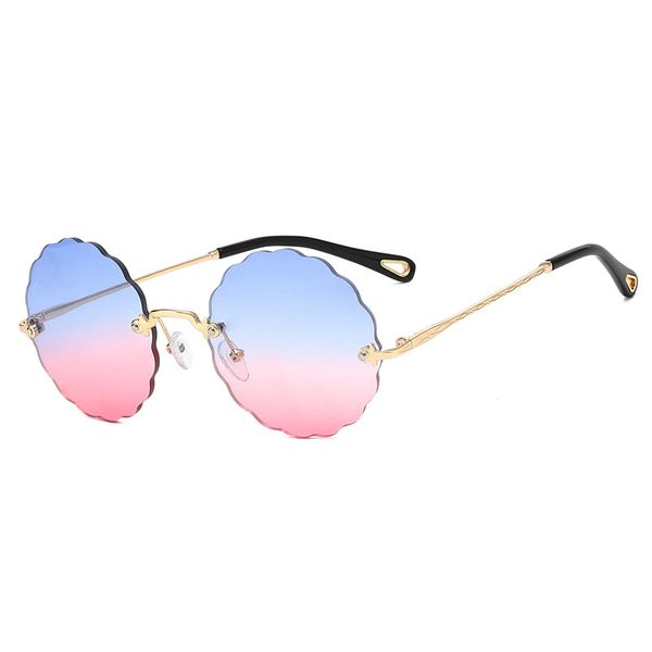 mens and women's flower frameless cutting sun glasses man personalized decorative sunglasses ocean color plum-shaped glasses, White;black
mens and women's flower frameless cutting sun glasses man personalized decorative sunglasses ocean color plum-shaped glasses, White;black