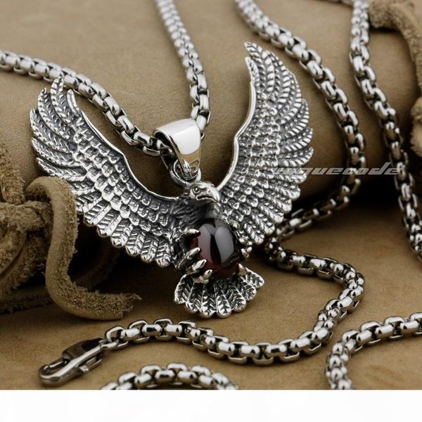925 sterling silver eagle holding красного cz камень мода подвеска 9l003 (ожерелье 24inch
925 sterling silver eagle holding красного cz камень мода подвеска 9l003 (ожерелье 24inch