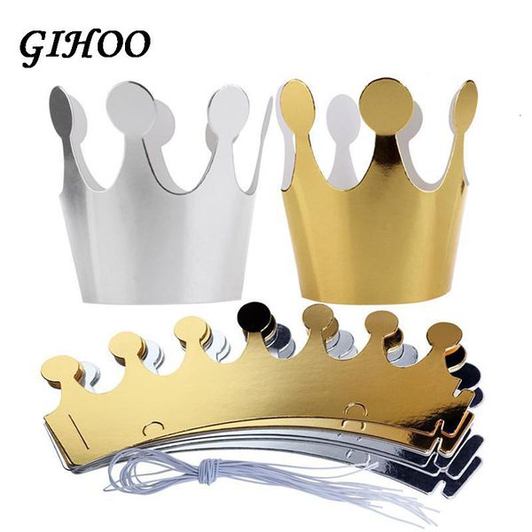 gihoo kids party paper hat prince princess crown headgear birthday party decoration for baby boy girl festive party supplies
gihoo kids party paper hat prince princess crown headgear birthday party decoration for baby boy girl festive party supplies