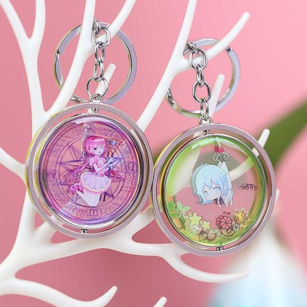 logo custom vograce oem custom rotating metal frame charms printed cartoon anime epoxy metal keychains as promotional, Silver
logo custom vograce oem custom rotating metal frame charms printed cartoon anime epoxy metal keychains as promotional, Silver