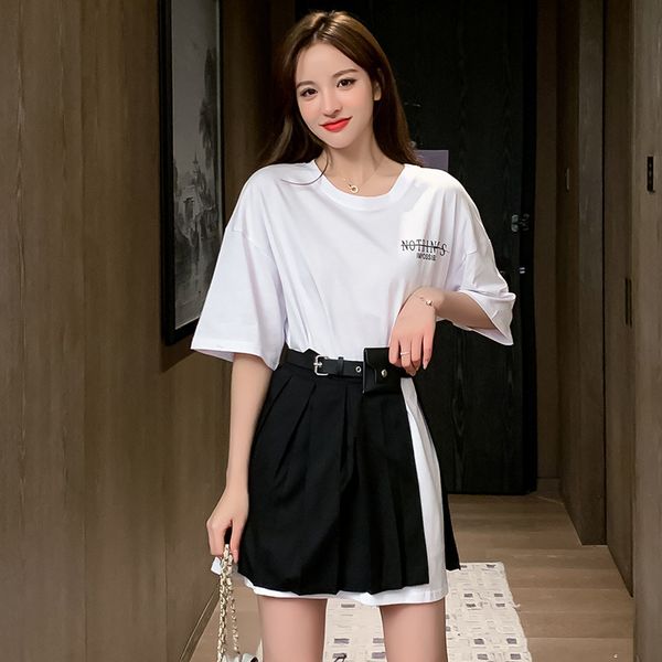 2020 honey comb women's popular summer two-piece suit fashionable slim fit fashion temperament style new skirt, Black;gray
2020 honey comb women's popular summer two-piece suit fashionable slim fit fashion temperament style new skirt, Black;gray