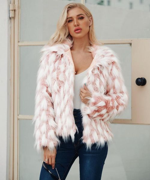 f0195 new fashion autumn & winter clothing women plus size long-sleeved faux fur coat, Black
f0195 new fashion autumn & winter clothing women plus size long-sleeved faux fur coat, Black