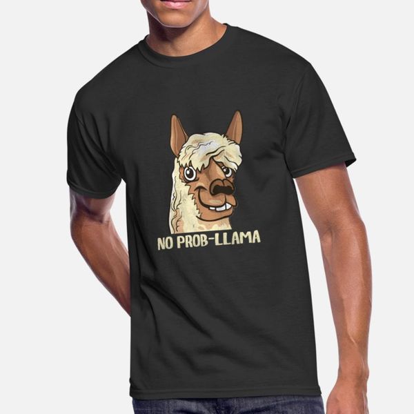 no prob llama t shirt men designer 100% cotton plus size 3xl kawaii fitness authentic summer style cool shirt
no prob llama t shirt men designer 100% cotton plus size 3xl kawaii fitness authentic summer style cool shirt