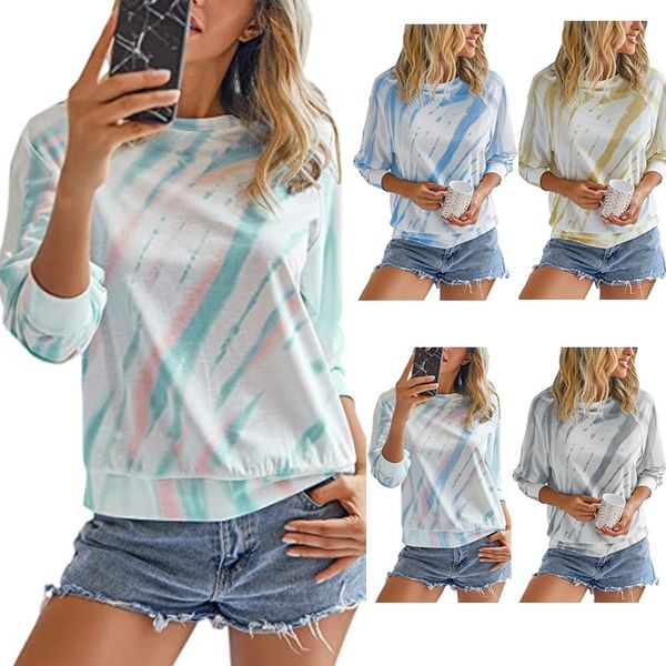 2020 new arrival autumn & winter women's tie-dye printing t-shirts hoodies european and american style women casual sweatshirts size s, Black
2020 new arrival autumn & winter women's tie-dye printing t-shirts hoodies european and american style women casual sweatshirts size s, Black