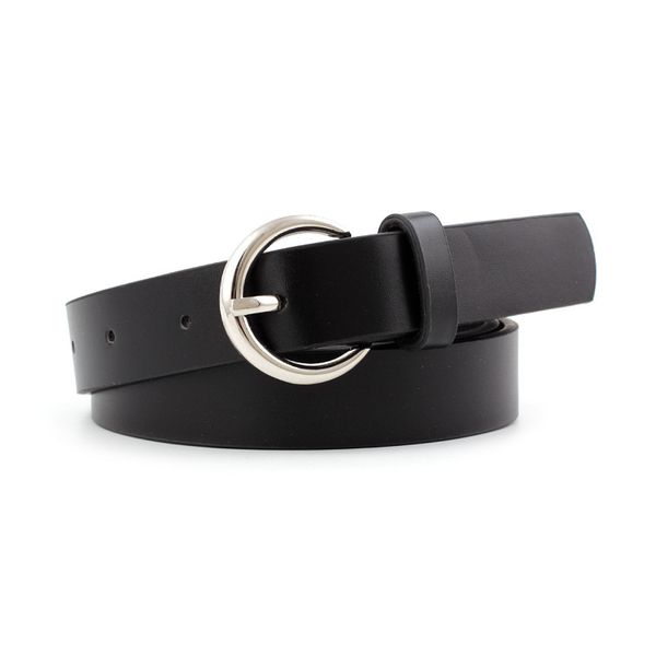 silver buckle belts women new round pin buckles waistband jeans wild women fashion students high quality, Black;brown
silver buckle belts women new round pin buckles waistband jeans wild women fashion students high quality, Black;brown