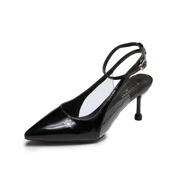 dress shoes woman elegant ankle strap thin high heel fashion office ladies pointed toe pumps comfortable back women's, Black
dress shoes woman elegant ankle strap thin high heel fashion office ladies pointed toe pumps comfortable back women's, Black
