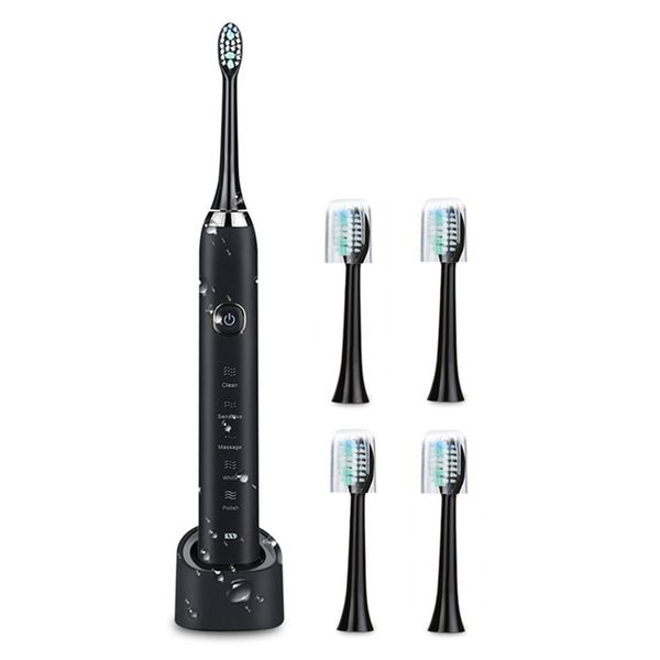 Electric Toothbrush Sarmocare S100 5 models with 4 brush heads Wireless rechargeable IPX7 Waterproof with Portable Travel case
Electric Toothbrush Sarmocare S100 5 models with 4 brush heads Wireless rechargeable IPX7 Waterproof with Portable Travel case