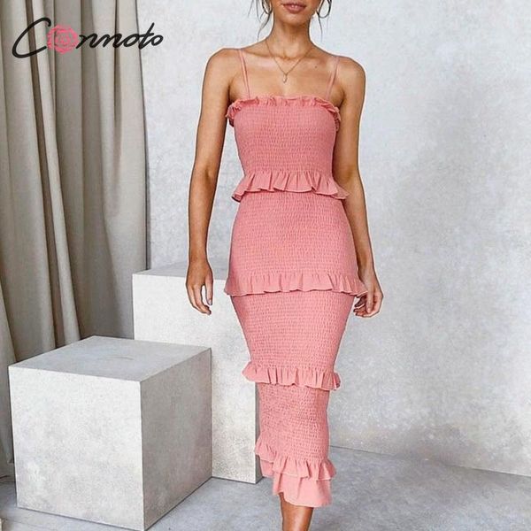 conmoto ruffles bodycon summer dress women spaghetti strap beach plus size dresses long dress vestidos, Black;gray
conmoto ruffles bodycon summer dress women spaghetti strap beach plus size dresses long dress vestidos, Black;gray