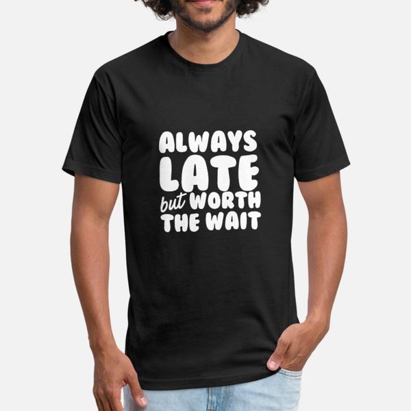 всегда late т рубашки мужчин custom 100% хлопок o шея подходит fit новой мода лето картинка рубашка
всегда late т рубашки мужчин custom 100% хлопок o шея подходит fit новой мода лето картинка рубашка
