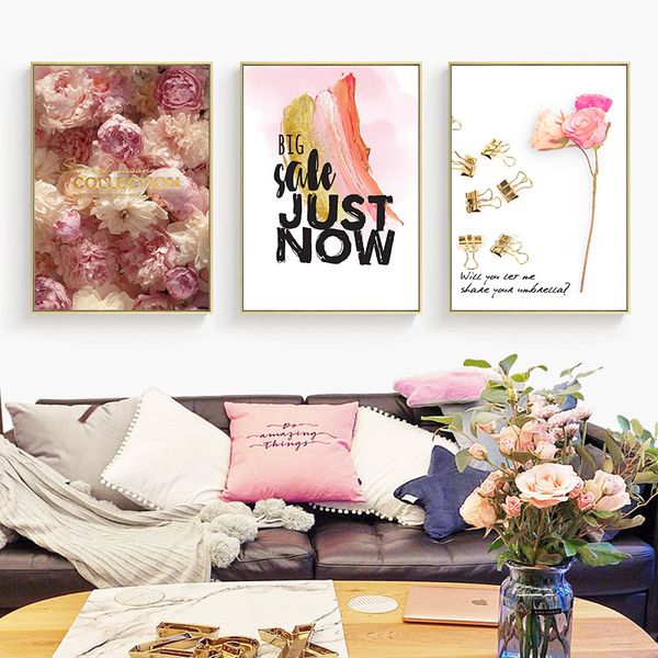 pink flower quote posters and prints wall art poster prints canvas painting nordic minimalist home decoration
pink flower quote posters and prints wall art poster prints canvas painting nordic minimalist home decoration