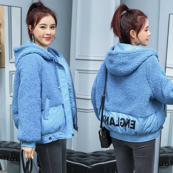 women's down & parkas winter women jacket wool flannel parka patchwork woman coat autumn hooded jackets embroidery plus size overcoat, Black
women's down & parkas winter women jacket wool flannel parka patchwork woman coat autumn hooded jackets embroidery plus size overcoat, Black
