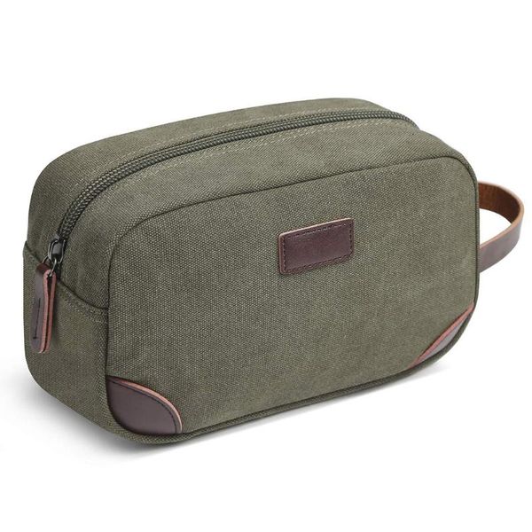 women portable toiletry bag durable leather and canvas travel toiletry bag with pu hand strap for travel accessories
women portable toiletry bag durable leather and canvas travel toiletry bag with pu hand strap for travel accessories