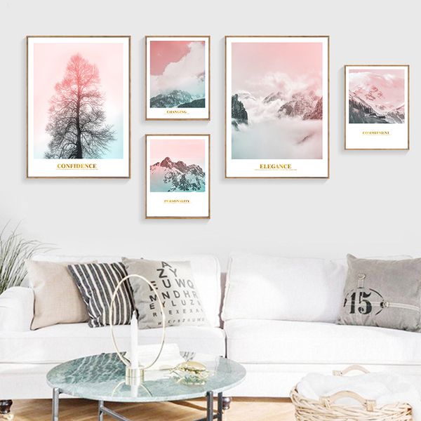 wall art pink landscape canvas poster nordic print mountain cloud trees painting scandinavian picture modern living room decor
wall art pink landscape canvas poster nordic print mountain cloud trees painting scandinavian picture modern living room decor
