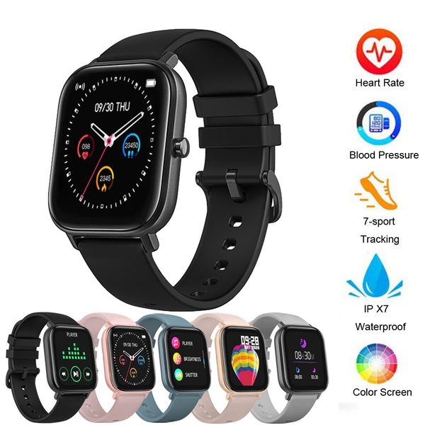 

ID P8 Smart Watch Men watchs Women IP67 Waterproof Fitness Tracker Sport Heart Rate Monitor Full Touch Smartwatchs for Amazfit Gts Xiaomi