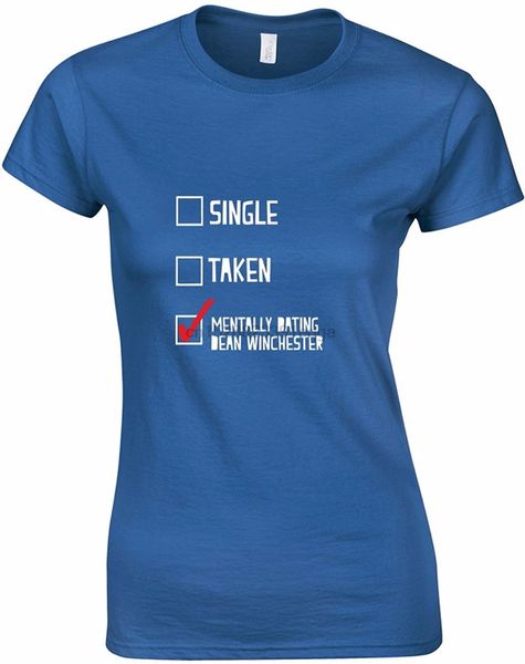 new women t shirt fitness clothing male crossfit mentally dating dean winchester funny tee shirts
new women t shirt fitness clothing male crossfit mentally dating dean winchester funny tee shirts