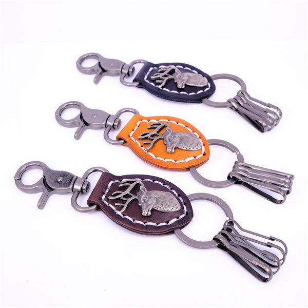 new cortical fashion car keychain key chain ring deer antler vintage key pendant bag charm keyring handmade gift for boyfriend, Silver
new cortical fashion car keychain key chain ring deer antler vintage key pendant bag charm keyring handmade gift for boyfriend, Silver