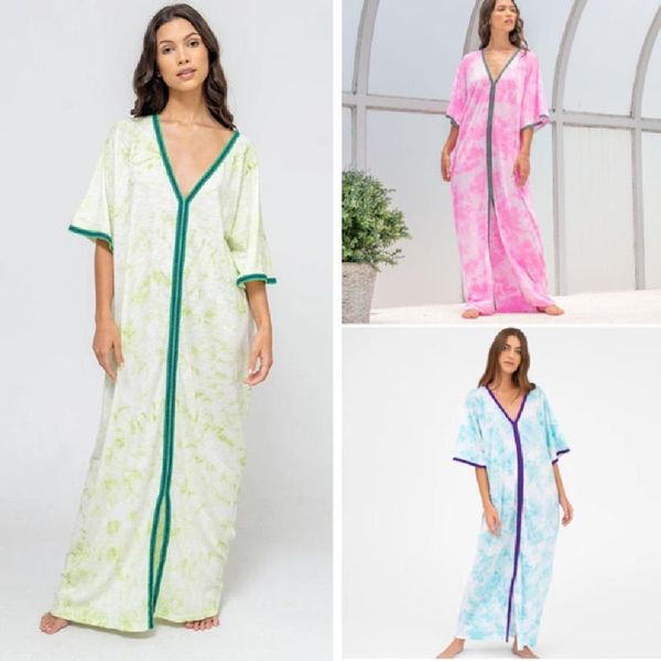 women's swimwear 2021 women beach kaftan ethnic maxi dress vintage tunic boho casual printed long v neck vestidos plus size a331, White;black
women's swimwear 2021 women beach kaftan ethnic maxi dress vintage tunic boho casual printed long v neck vestidos plus size a331, White;black