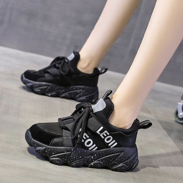 thick-soled dad shoes womens 2020 new style for autumn and winter korean-style student casual sneakers net red womens shoes ins fashion, Black
thick-soled dad shoes womens 2020 new style for autumn and winter korean-style student casual sneakers net red womens shoes ins fashion, Black