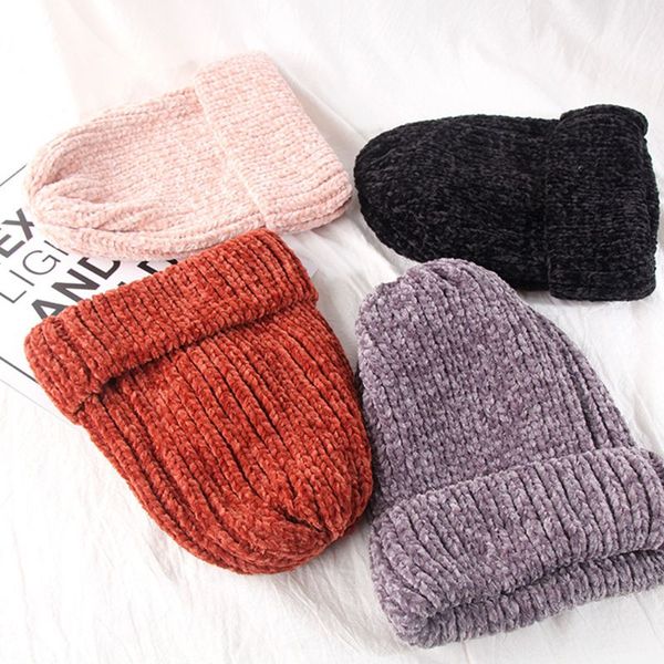 womens winter velvet chenille beanie cap solid color crochet cuffed skull hat c90e, Blue;gray
womens winter velvet chenille beanie cap solid color crochet cuffed skull hat c90e, Blue;gray