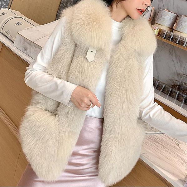 ur natural real fur vest women turn down collar winter coat luxury striped fur coats with pockets warm female jacket, Black
ur natural real fur vest women turn down collar winter coat luxury striped fur coats with pockets warm female jacket, Black