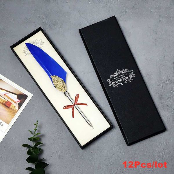 12pcs cute feather ballpoint pens vintage ball pens novelty for wedding favors party favors graducate souvenirs bussiness gifts
12pcs cute feather ballpoint pens vintage ball pens novelty for wedding favors party favors graducate souvenirs bussiness gifts