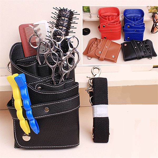 pu leather rivet hair scissor bag clips bag hairdressing barber scissor holster pouch holder case with waist shoulder belt
pu leather rivet hair scissor bag clips bag hairdressing barber scissor holster pouch holder case with waist shoulder belt