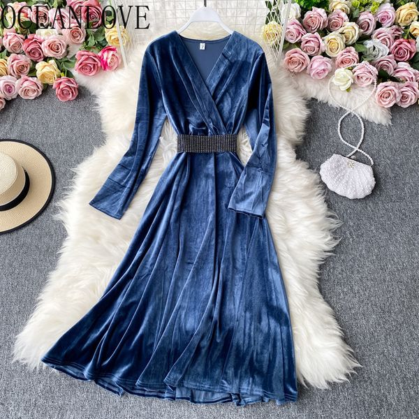 oceanlove velour solid evening party dress women solid belt vintage banquet v neck dresses autumn winter vestidos 18018, Black;gray
oceanlove velour solid evening party dress women solid belt vintage banquet v neck dresses autumn winter vestidos 18018, Black;gray