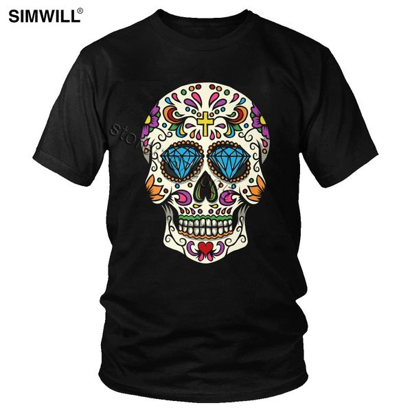 cool mexican skull t shirt men casual cotton day of the dead t-shirt round neck short sleeves brand design sugar skull tee
cool mexican skull t shirt men casual cotton day of the dead t-shirt round neck short sleeves brand design sugar skull tee