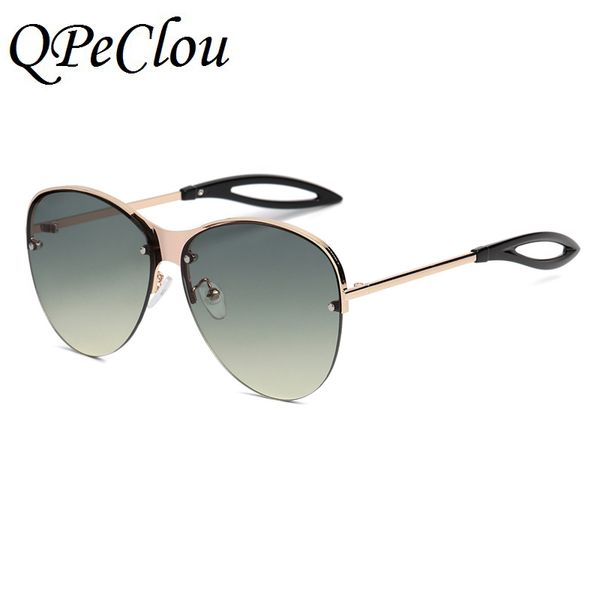 qpeclou 2020 new vintage oversized frame pilot sunglasses women fashion metal punk sun glasses men brown shades female oculos, White;black
qpeclou 2020 new vintage oversized frame pilot sunglasses women fashion metal punk sun glasses men brown shades female oculos, White;black