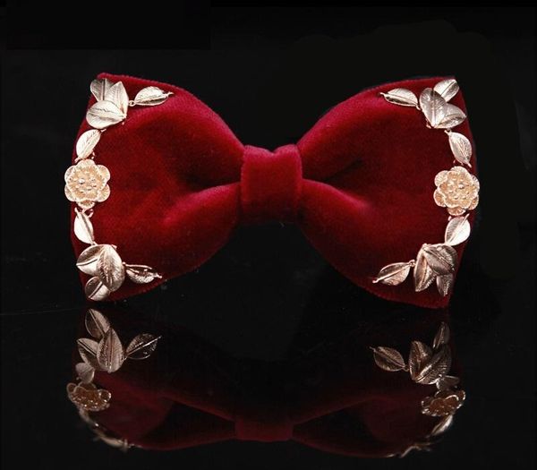 2020 new men bow tie velvet gold metal bowties butterfly luxury designers brands wedding bow ties for men red, Black;gray
2020 new men bow tie velvet gold metal bowties butterfly luxury designers brands wedding bow ties for men red, Black;gray