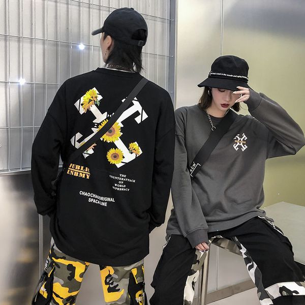 tide brand of hip-hop chinese national wind lazy sunflower hooded sweater male japanese harajuku loose hooded pullover jacket, Black
tide brand of hip-hop chinese national wind lazy sunflower hooded sweater male japanese harajuku loose hooded pullover jacket, Black