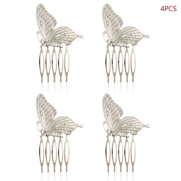 bridal wedding hair comb butterfly head ornament for woman girl hair accessories, Golden;silver
bridal wedding hair comb butterfly head ornament for woman girl hair accessories, Golden;silver