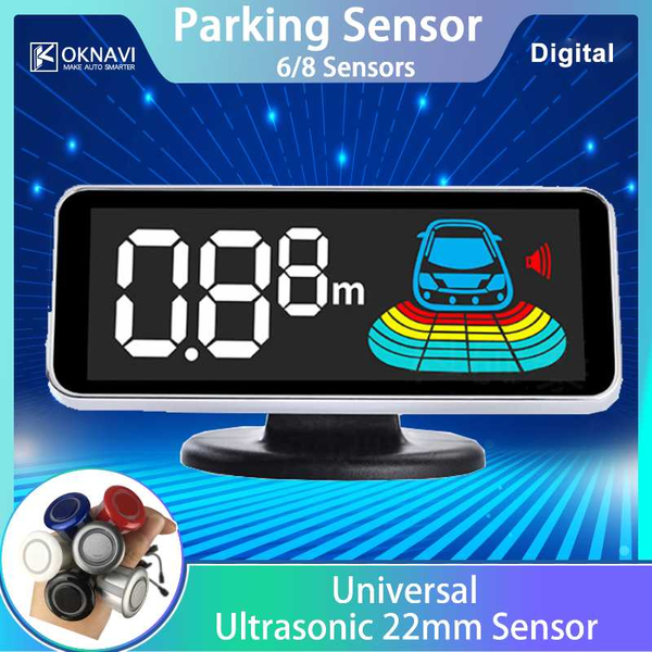 oknavi parktronic led display parking sensor 6/8 sensors kit reverse backup auto car parking radar monitor detector system 22mm
oknavi parktronic led display parking sensor 6/8 sensors kit reverse backup auto car parking radar monitor detector system 22mm