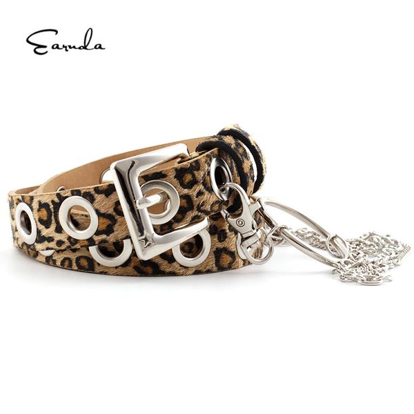 earnda women belt pin buckle belt new punk wind jeans fashion individual decorative with chain women, Black;brown
earnda women belt pin buckle belt new punk wind jeans fashion individual decorative with chain women, Black;brown