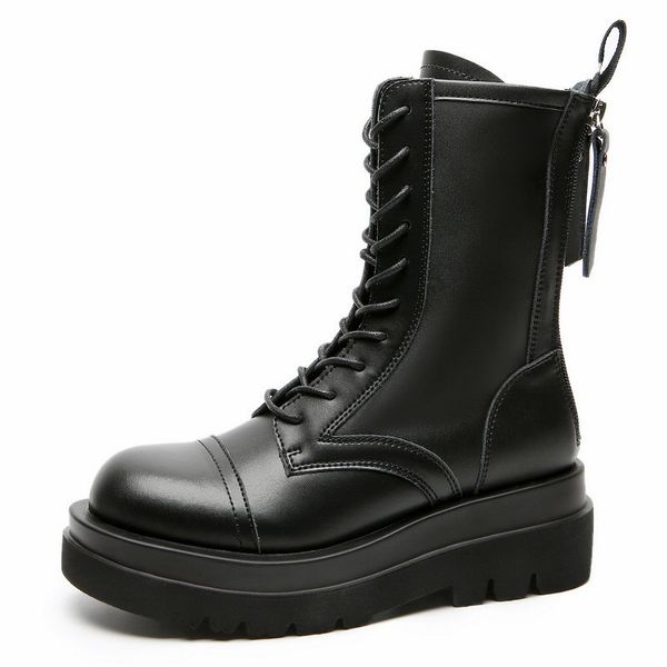 errfc new arrival women fashion boots round toe back double zip ladies mid calf boots for girls trending casual shoes 35-40, Black
errfc new arrival women fashion boots round toe back double zip ladies mid calf boots for girls trending casual shoes 35-40, Black