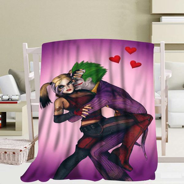 custom harley quinn blanket manta falafel blanket sofa/bed/plane travel plaids bedding 56x80inch 50x60inch 40x50inch 56
custom harley quinn blanket manta falafel blanket sofa/bed/plane travel plaids bedding 56x80inch 50x60inch 40x50inch 56