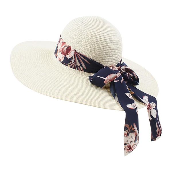 Foldable Fashion Women's Solid Colored Flower Bonnet Girls Beach Straw Hat women small fresh ribbon flower beach sun hat#g3, Blue;gray
Foldable Fashion Women's Solid Colored Flower Bonnet Girls Beach Straw Hat women small fresh ribbon flower beach sun hat#g3, Blue;gray