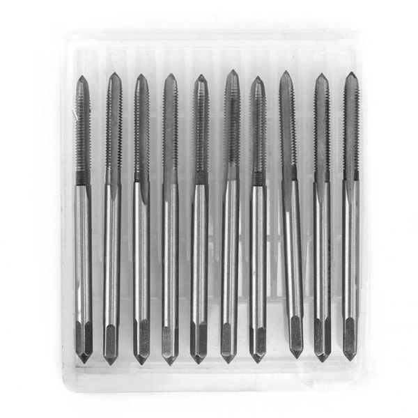 10pcs metric screw thread machine tap hss straight flute tapping tool m3 m8 m10 m12 hand tools
10pcs metric screw thread machine tap hss straight flute tapping tool m3 m8 m10 m12 hand tools