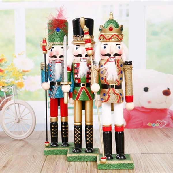 party favor 30cm christmas decoration wooden painted nutcracker puppet people deskwindow holiday gift doll
party favor 30cm christmas decoration wooden painted nutcracker puppet people deskwindow holiday gift doll