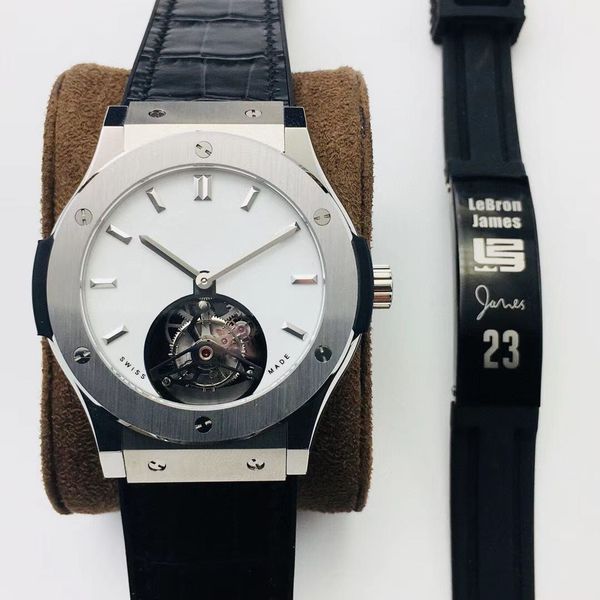 new dx factory the thickness of the thinnest diameter 45 mm *11.7mm 6010 manual chain tourbillon movement sapphire crystal glass, Slivery;brown
new dx factory the thickness of the thinnest diameter 45 mm *11.7mm 6010 manual chain tourbillon movement sapphire crystal glass, Slivery;brown