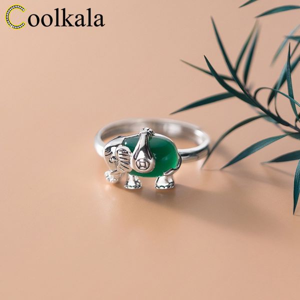cluster rings coolkala female thai silver elephant ring personalized synthetic jade bracelet, Golden;silver
cluster rings coolkala female thai silver elephant ring personalized synthetic jade bracelet, Golden;silver
