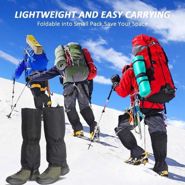 skiing suits 1 pair hiking ski leg protector elastic easy wear cover waterproof gaiter outdoor walking warmer breathable huntin x7n5
skiing suits 1 pair hiking ski leg protector elastic easy wear cover waterproof gaiter outdoor walking warmer breathable huntin x7n5