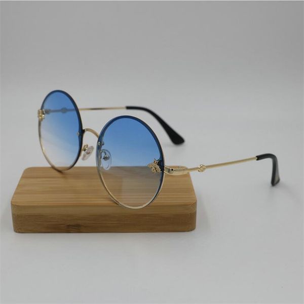 2020 selling metal bee metal sunglasses brand designer women sun glasses pink mirror points rimless round sunglasses male, White;black
2020 selling metal bee metal sunglasses brand designer women sun glasses pink mirror points rimless round sunglasses male, White;black