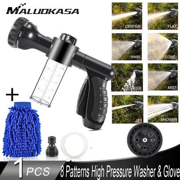 car wash garden water gun 8 pattern high pressure washer snow foam car cleaning tools water washer nozzle spray sprinkler
car wash garden water gun 8 pattern high pressure washer snow foam car cleaning tools water washer nozzle spray sprinkler